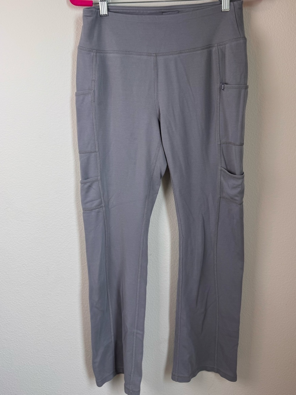 Jaanuu grey flare grey scrub pants